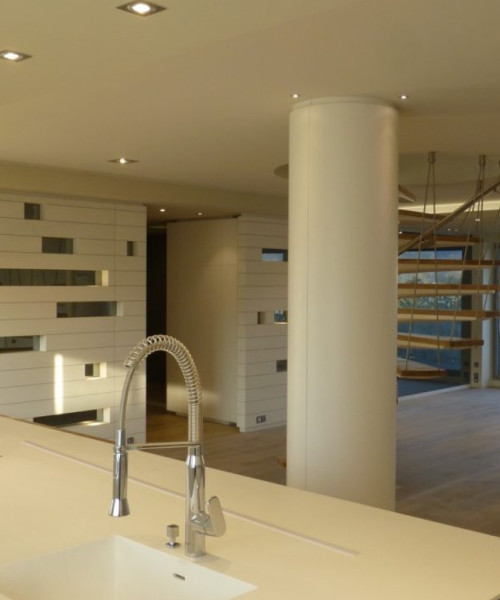 Cuisine avec robinet design