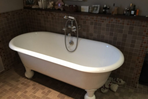 Sdb dans ancien moulin