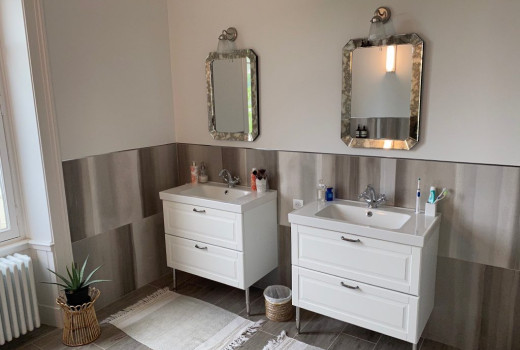 Sdb maison bourgeoise à Besançon